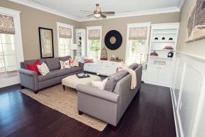 Living Room at Carolina Bay in Autumn Hall - Garden Flat