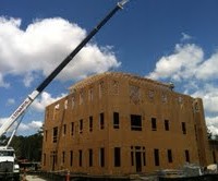 CCRC retirement community building progress photo